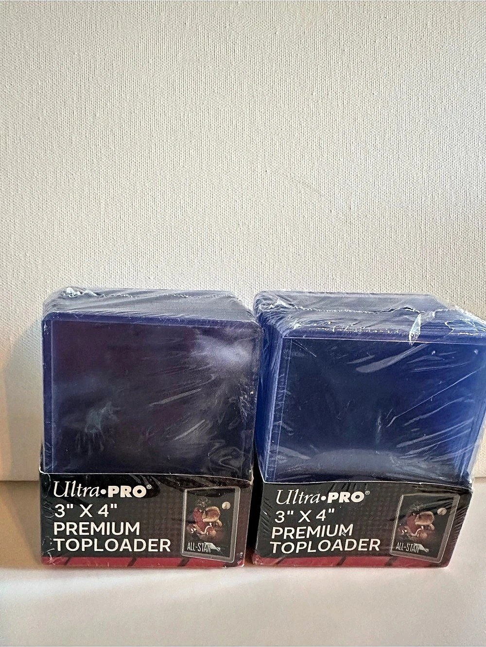 Ultra PRO 3" x 4" Premium Toploader 25-Count Blue